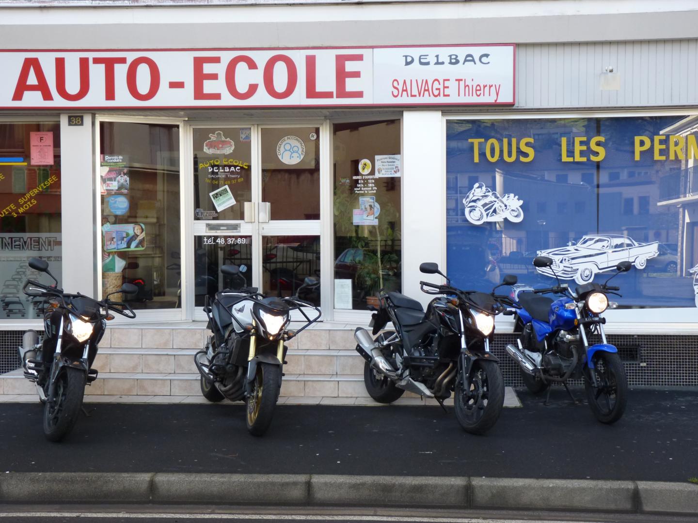 L'&eacute;cole de conduite Salvage Aurillac